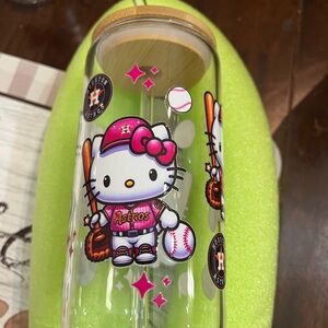 Hello Kitty Houston Astro pink outfit